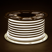 50м. Комплект неоновой ленты белого цвета 4200К 2835, 9,6W, 220V, 120LED/m, IP67 Elektrostandard LS001 (a052994)