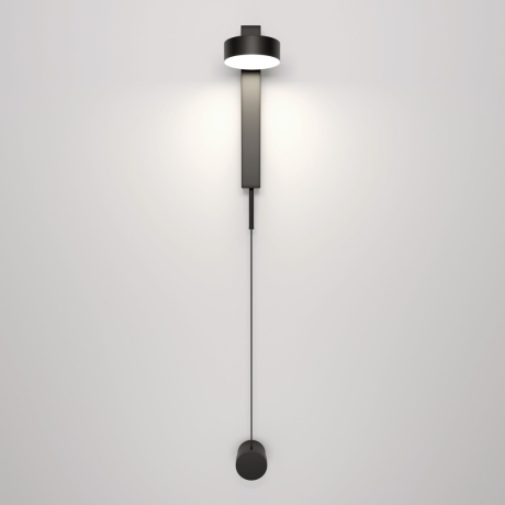 Настенный светодиодный диммируемый светильник Elektrostandard Orco 40112/LED черный (a057590)