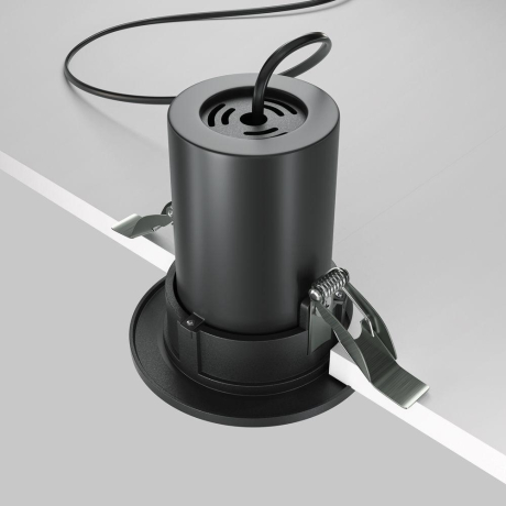 Встраиваемый светодиодный спот Maytoni Hidden DL045-01-10W4K-B