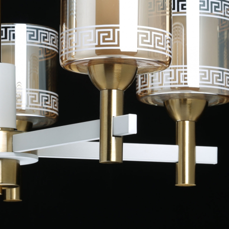 Подвесная люстра со светодиодными лампочками E27, комплект от Lustrof. №520367-674099