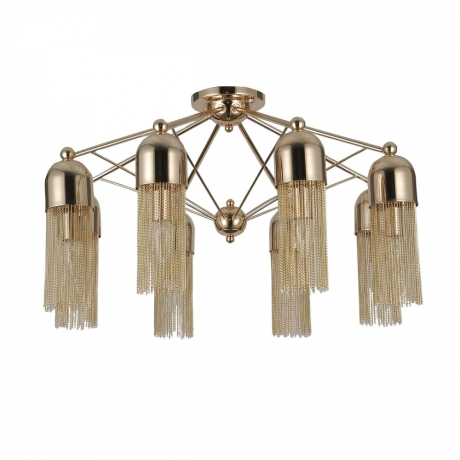 Потолочная люстра с лампочками Favourite Zaria 2739-8P+Lamps E14 Свеча