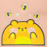 Нарушена упаковка! <712383> Рюкзак LOREX KIDS CLASSIC COOKIE BEAR 16 л бежев. 36x28x16 мягкий 1 отд. молния держатель для карточек брелок д/девочек LXKBPCL-CB (247684)