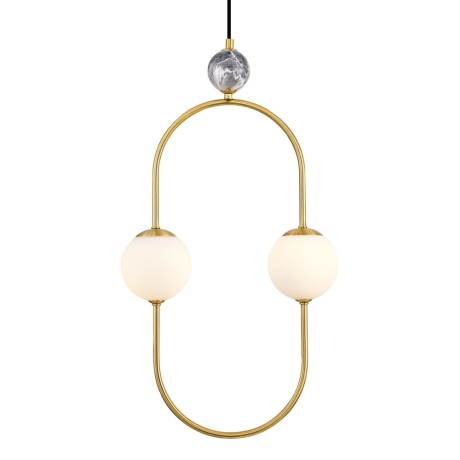 Светильник подвесной с Led лампочками в комплекте Favourite 3009-2P+Lamps