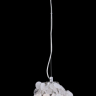 Подвесной светильник с лампочками CRYSTAL LUX TENERIFE SP3 SILVER+Lamps
