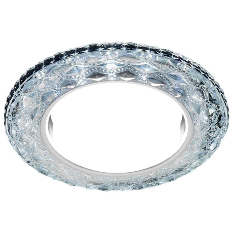 Нарушена упаковка.  <161394>  Встраиваемый светильник Ambrella light LED G288 CH