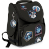 Нарушена упаковка! <712387> Рюкзак Schoolformat BASIC ОТКРЫТЫЙ КОСМОС 13 л черн. 38х28х16 жестк. каркас 1 отд. молния держатель д/карточек, брелок, д/мальчиков РЮКЖК-ОК (247703)