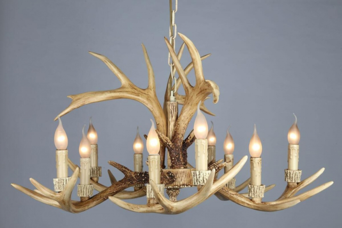 Люстра с лампочками Omnilux OML-52003-10+Lamps