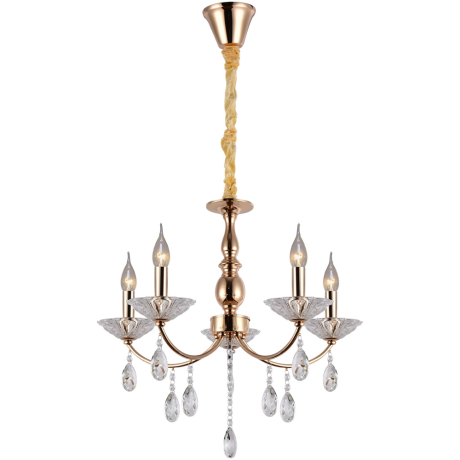 Подвесная люстра Illumico IL1242-5PPA-29 GD (1428210)