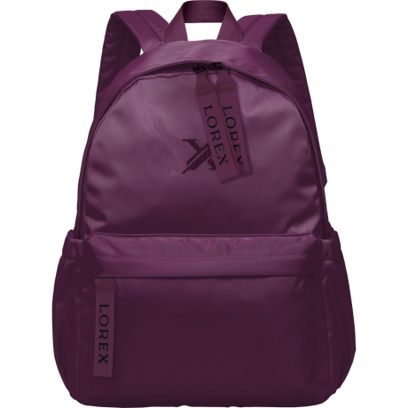 Нарушена упаковка! <712412> Рюкзак LOREX LOREX ERGONOMIC M7 EGGPLANT PURPLE 20 л фиол. 45х30х15 см 1 отд. молния универс. LXBPM7-EP (247747)