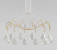 Подвесная люстра Eurosvet 201002/12 латунь Smart