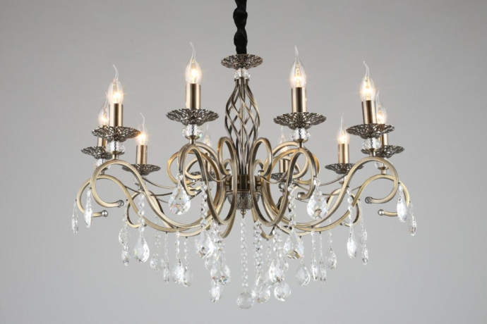 Люстра подвесная с лампочками Omnilux OML-79113-10+Lamps