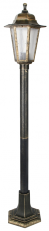 Светильник садово-парковый Camelion  PP6101 C64 НТУ 06-60-002 У1 ''Оскар 3'' черный+бронза 13855