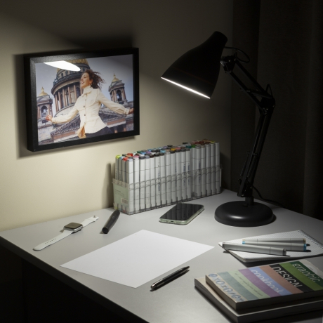 Настольная лампа офисная Эра N123 Б0047197