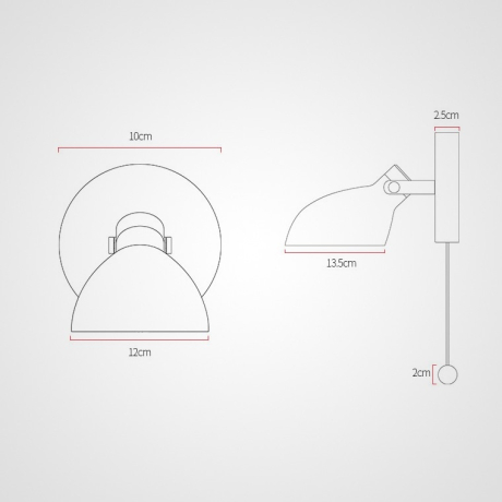 Бра Onder Pink ImperiumLoft ONDER01 (204452-26)