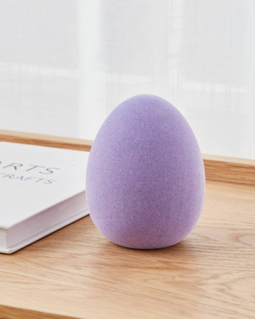 427985 Фигурка Яйцо YAYPAN ?95, H115 фарфор, лиловый Eglo