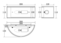 Накладной светильник Maytoni Ripple MOD096WL-01CH