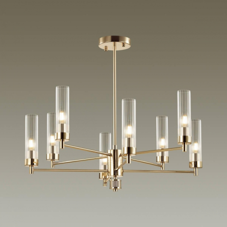 Люстра на штанге Lumion Kamilla с поддержкой Алиса 5274/8C-А