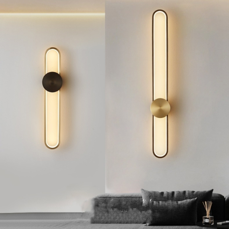 Настенный светильник HEIDY L H90 Brass Black ImperiumLoft heidy-l01 (230862-23)