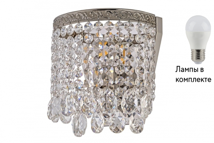 Бра с лампочкой Arti Lampadari Castellana E 2.10.608 N+Lamps