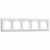 Рамка на 5 постов Werkel Stark (белый) W0051801