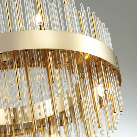 Люстра подвесная со светодиодными лампочками G9, комплект от Lustrof. №187061-647411