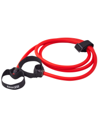 Нарушена упаковка! <381046> Эспандер лыжника-пловца ES-901, 8х14х2200 мм, 5 кг, красный 4680459126528