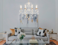 Подвесная люстра с хрусталем Ambrella light TRADITIONAL CLASSIC TR4917