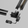 Соединитель угловой L-образный для треков встраиваемых Maytoni Technical Accessories for tracks Radity TRA084CL-12B
