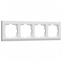 Рамка на 4 поста Werkel Stark (белый) W0041801