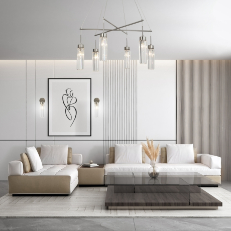 Нарушена упаковка! <705339> Бра с хрусталем Eurosvet Gilian 60163/1 (a065759)