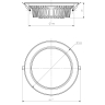 Промышленный встраиваемый светильник Downlight Эра SDL-10-90-30K-W35 (Б0049701)