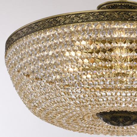 Потолочная люстра Bohemia Ivele Crystal AL1910  AL19051/55OL AGB
