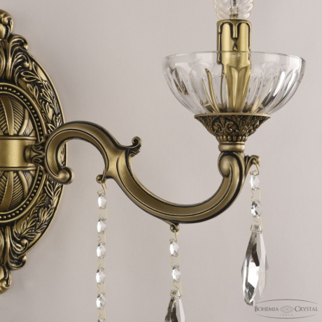 Бра Bohemia Ivele Crystal AL7801 AL7801B10/2/175 B AGB P Clear/M-1H