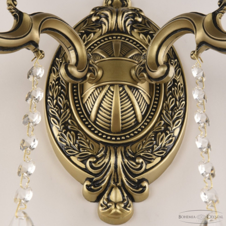Бра Bohemia Ivele Crystal AL7801 AL7801B10/2/175 B AGB P Clear/M-1H