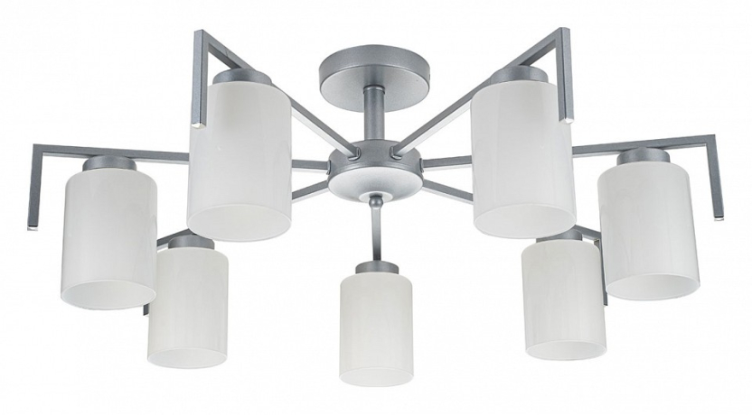 Люстра на штанге Escada Style 1142/7P Silver
