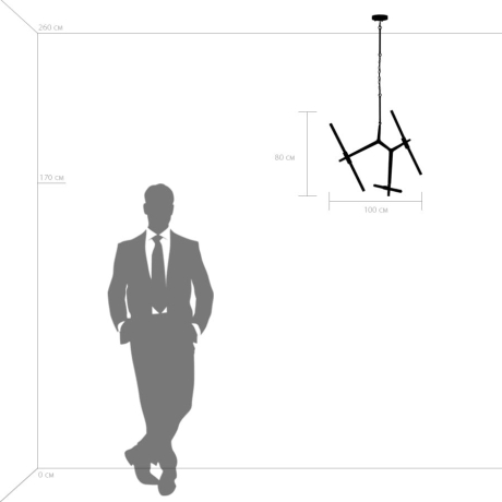742063 Подвесная люстра Lightstar с поддержкой Маруся Struttura