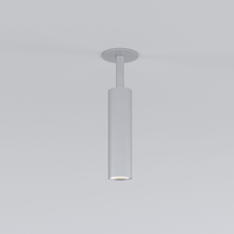 Встраиваемый светодиодный спот Elektrostandard Diffe 25040/Led серебряный (a058227)