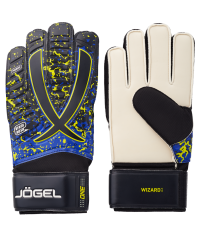 Нарушена упаковка! <381635> Перчатки вратарские ONE Wizard AL3 Flat, черный 4680459150691