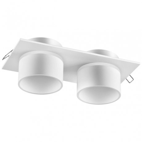 Точечный светильник со светодиодными лампочками GU10, комплект от Lustrof. №294564-647125