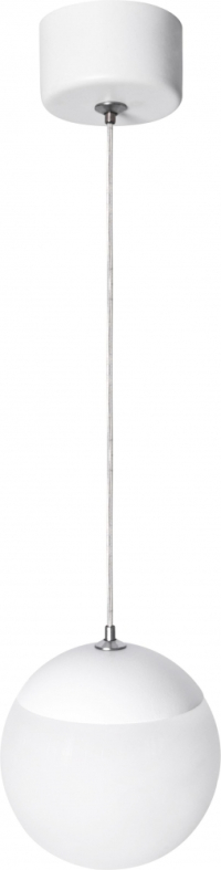 Нарушена упаковка! <767102> Светильник подвесной (подвес) ЭРА ADELAIDA PL35 WH G9 потолочный шар белый Б0062944