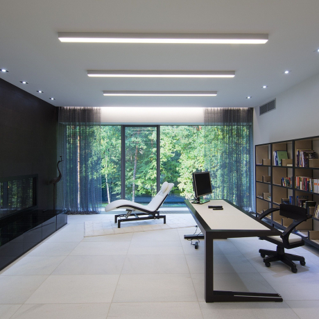 Линейный накладной светильник 53см 10W 4200K матовое серебро 101-100-30-53 Elektrostandard Grand (a041487)