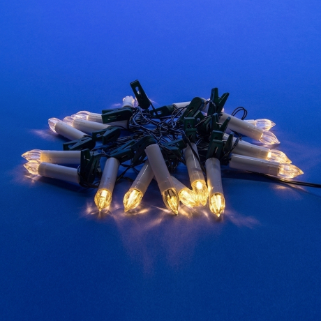 Гирлянды Uniel ULD-S0400-020/SGA WARM WHITE IP20 CANDLES (UL-00005468)