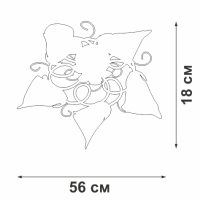 НЕ ПУБЛИКОВАТЬ!!! ЗАПРЕЩЕНЫ ПРОДАЖИ! Потолочная люстра Vitaluce V1646/5P