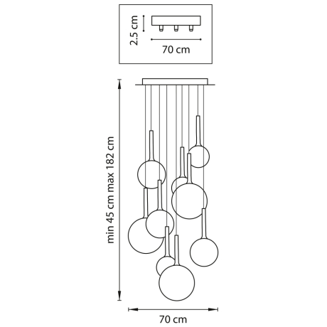 Подвесной светильник Lightstar Globo 813092