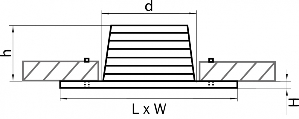 Встраиваемый светодиодный светильник Leddy Lightstar 212188
