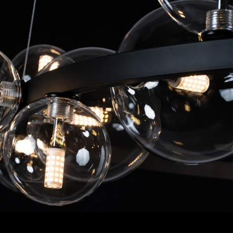 Светильник подвесной с Led лампочками в комплекте LOFT IT 10023/1200+725739Lamps