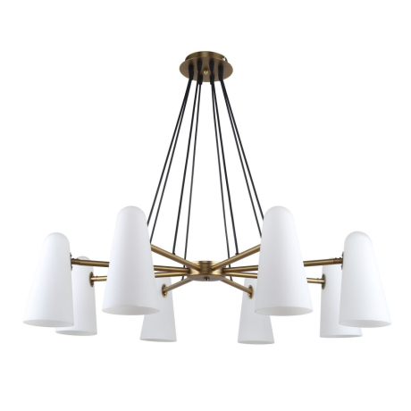 Подвесная люстра с лампочками Favourite Vision 2763-8P+Lamps E14 Свеча