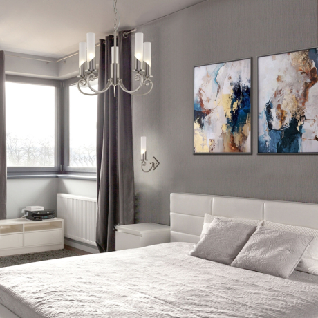 Бра Eurosvet Banci 60117/1 никель