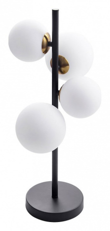 Настольная лампа декоративная Arte Lamp Gemini A2243LT-4BK