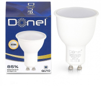 Лампа светодиодная Donel DN03 GU10 9Вт 4000K DN03004N9GU10Dim